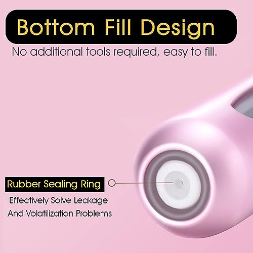 Rosiya Perfume Atomiser pack of 5pcs Perfume Travel Bottle, 5ML Refillable Perfume Spray Bottle Easy to Refill Empty Atomiser Bottle for Purse, H