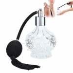 Perfume Atomizer, Vintage Perfume Bottle, Perfume Glass Spray Atomizer Crystal Art Vintage Style Reusable Empty Glass with Tassel (90ml)
