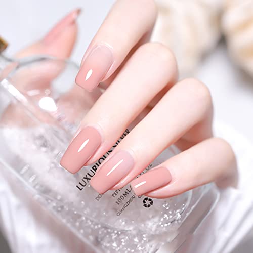 Croitout UV Gel Nail Polish Set, Shellac Nail Gel Polish Colours Set, Sock Off Gel Nail Polishes Set, Polish Gel Nail Kit for Home DIY Manicure N