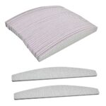 BUYGOO 50 Pcs Professional Nail Files 100/180 Grit Double Sided Emery Board Nail File Acrylic Gel Natural Nail Styling Tools Pet Grooming Tools f