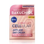 NIVEA Cellular Expert Lift Anti-Age Day Cream, Anti-Wrinkle Cream with Pure Bakuchiol and Two Types of Hyaluronic Acid, Day Cream for Women, Face