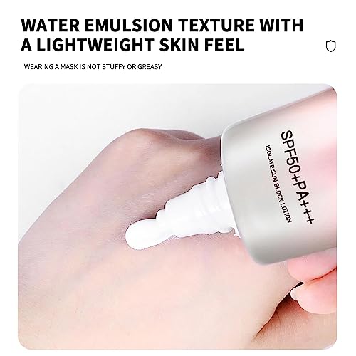 Sun Treatment Uv Spf 50 Korean,Sunscreen Cream Uv Isolation Spf 50+,60g Sunscreen Cream,Sunscreen Isolation Cream,Sun Screen Protector for Face a