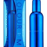 COLOUR ME Azure Perfume for Men. 100ml Eau de Parfum Men, Luxury Fragrance - Mens Aftershave, Long Lasting Fragrance for Men by Milton-Lloyd