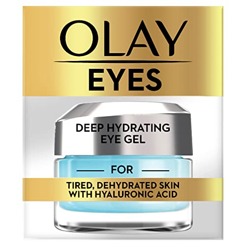 Olay Eyes Deep Hydrating Eye Gel For Tired Dehydrated Skin With Hyaluronic Acid, 15ml