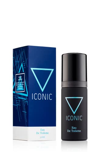 MILTON-LLOYD ICONIC Eau de Toilette Men 50ml, Perfume for Men, Luxury Fragrance - Mens Aftershave, Mens Eau de Toilette, Long Lasting Fragrance f