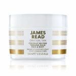 JAMES READ Coconut Melting Light/Medium Gradual Self Natural Golden Tan Balm for Face & Body, Hydrating Oil Softens & Nourishes the Skin Lasts up