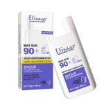 Body Sunscreen SPF 90, Light and Thin Face Sunscreen, Light and thin Isolating Suntan Lotion for Brightening Skin Tone, Protecting Against UV ray