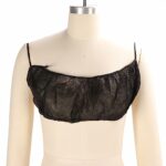 Bras,50pcs Elastic String Breathable Individually Wrapped Odorless Soft Spa Top Disposable Bras Spa Top Underwear Brassieres Sunless Spray Tan To