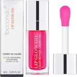 shnookz Plump Cherry Pink Lip Glow oil Crystal Jelly Lip Care Oil Moisturizing Lip Gloss Hydrating Polished Sexy Lip Tinted Lip Plumper Polished