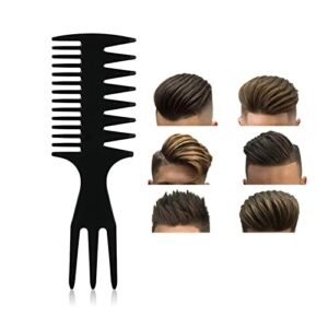 Wide Tooth Comb, Comb, Hair Comb Mens Comb for Women Barber Comb Hair Combs for Men Shaping Wet Pick Fantail Comb Styling Comb, for Men Women Mos