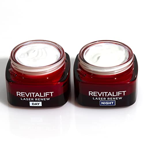 L'Oreal Paris Revitalift Laser Face Moisturiser, X3 Triple Action Anti-Ageing Night Cream With Pro Retinol, Hyaluronic Acid and Vitamin C- 50 ml
