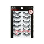 Ardell False Eyelashes Wispies 113 5 Pairs Multipack Black Medium Volume Extra Long Length Crisscross Feathering Curl Invisiband Comfortabel Wear