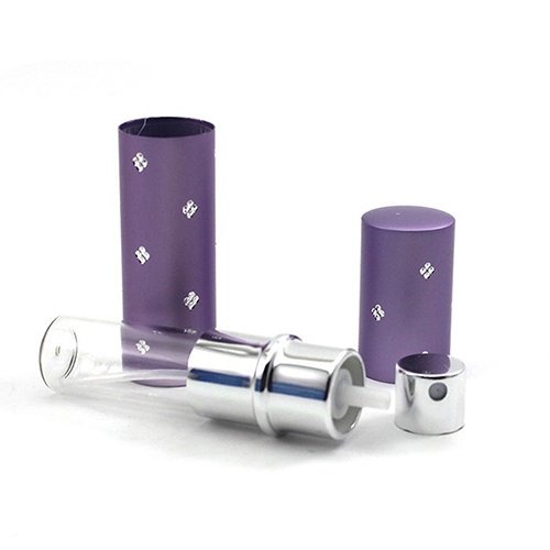 Bluelans® 6ml Easy Fill Travel Perfume Atomiser Aftershave Spray Bottle (Purple)