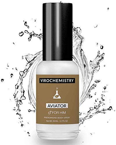 Pheromones to Attract Women for Men (Aviator) - Exclusive, Ultra Strength Organic Fragrance Body Cologne Spray - 1 Fl Oz (Human Grade Pheromones