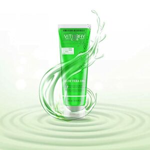 Vitabay - 100% Aloe Vera Gel for Face Aftersun Lotion (99.9%) - Aloe Vera Gel After Sun Aloe Vera Cream - Aloe Vera Moisturiser Alovera Gel for F