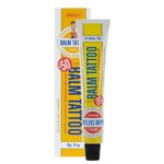 BALM TATTOO - Sun Cream for Tattoos - Solar Tattoo Balm 75 - High protection UVA + UVB - SPF 50+ - Moisturizes and Regenerates the Skin - No Para