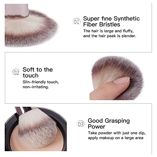 Makeup Brushes MAANGE 18 Pcs Professional Makeup Brush Set Premium Synthetic Face Kabuki Make Up Brushes Foundation Brush Blush Powder Eye Shadow