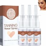 Tanning Nasal Spray, Facial Spray, Self Tanning Nasal Spray, Tanning Nasal Spray For Sunbeds, Deep Tan Dry Spray, Shine Brown Chocolate for All S