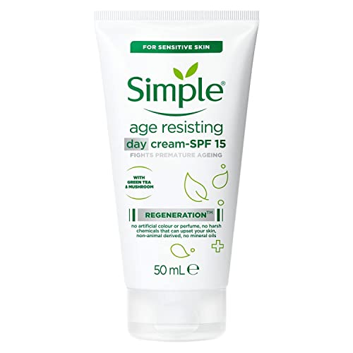 Simple Age Resisting Day Cream SPF15 50ml and Night Cream 50ml (Bundle set)