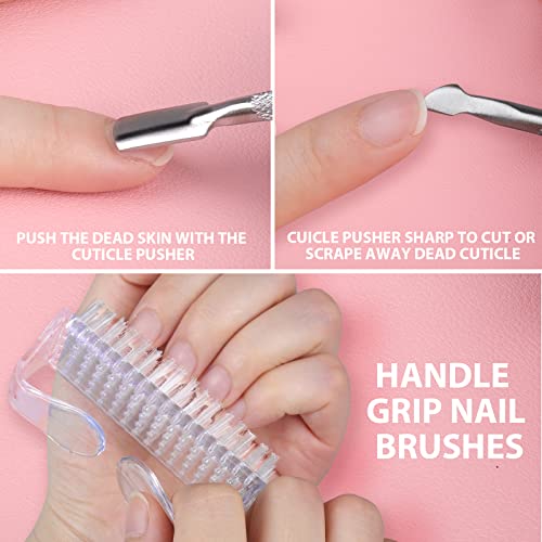 Nail File and Buffer,Teenitor Nail Care kit with Nail File Buffer, Professional Manicure Nail File Block Buffer Polish, Cuticle Nippers, Cuticle