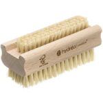 Hydrea London Nail Brush - Double-Sided Pedicure & Manicure Brush with Natural Cactus Bristles - 100% Vegan Hand Scrub, Fingernail Cleaner, & Tou