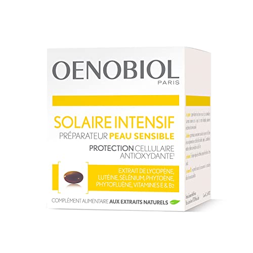 Oenobiol - solar intensive skin preparation - sensitive skin - 30 capsules