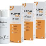 3 x Blephasol Micellar Eyelid Cleansing Lotion | Effective and Gentle Cleansing for Make-Up Removal, Inflamed and Sensitive Eyelids | Soap & Alco