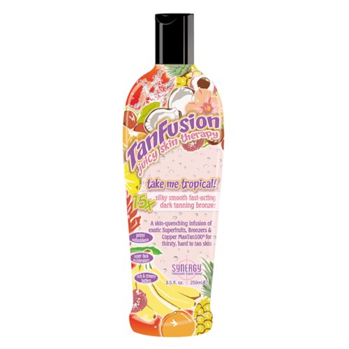 Synergy Tan TanFusion Take Me Tropical Fast Action Dark Tanning Bronzer 250ml