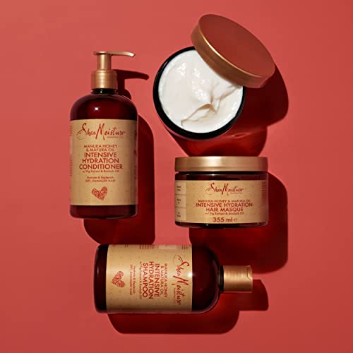 SheaMoisture Manuka Honey & Mafura Oil Intensive Hydration Shampoo silicone and sulphate free shampoo for dry, damaged hair 384 ml