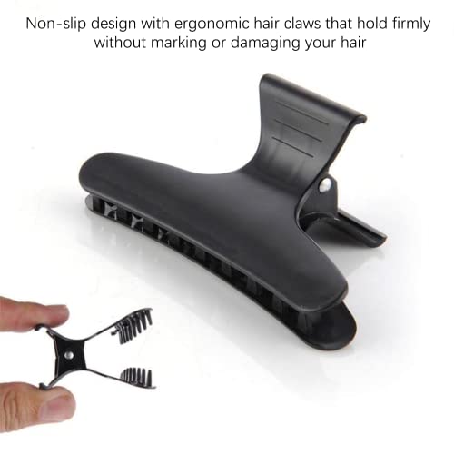 Butterfly Hair Clips 5 Pcs Black Hair Clips Butterfly Claw Clips Black Butterfly Hair Clips Hairdresser Clips Butterfly Hair Claw Hair Styling Ac