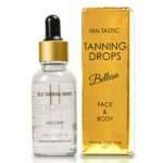 Glamza Pro Tanning Drops Dark Sunbed Tan Cream Lotion Bottle Mit Gradual No Streaks Uk