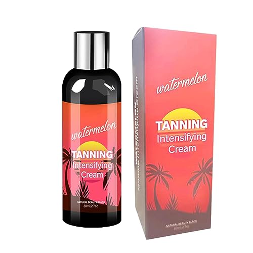 Self Tanning Lotion,Moisturizing Sun Tanning Lotion | Watermelon Flavor Outdoor Sun Tanning Cream For Sunbeds & Outdoor Sun Faster Tanning Toilet