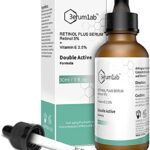 Retinol Serum High Strength for Face and Skin, Unique Double Active Ingredients of 5% Retinol & 2.5% Vitamin E, Outstanding Synthetic Effect to R