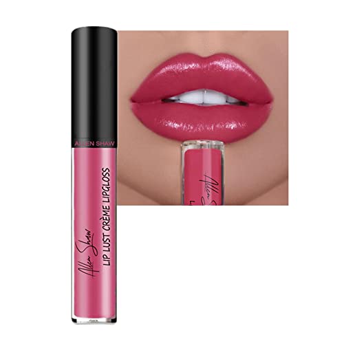 Plumping Lip Gloss,High Shine Lip Gloss,Nude Lip Gloss Lifter Gloss,Waterproof Lipstick,Lightweight Lip Gloss,Long-Lasting, Waterproof,Non Stick