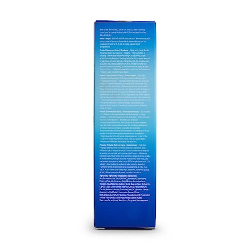 Coola SPF 18 Water Mist Suncreen, 70 Percent + Organic Sunscreen for Daily Use, Refreshing and Alcohol Free, 50 ml