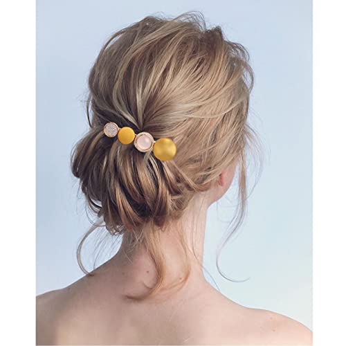 KEYRI 30 Pcs Pearl Hair Clips Hair Accessories for Women Hair Barrettes Headwear Styling Tools Makeup Hair Clips Women Curl Pin Clips for Bangs S