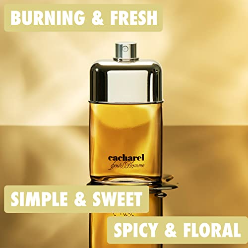 Cacharel - Pour L'Homme - Eau de Toilette Men's Aftershave - Spicy Fresh Fragrance - 100ml