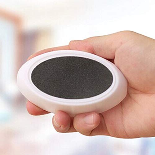 Creative Egg Foot Grinder Portable Egg Callus Remover Durable Manual Pedicure Tools For Dead Skin Removal White
