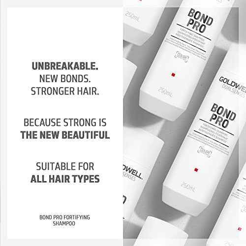 Goldwell Dualsenses Bond Pro, Fortifying Shampoo for Weak and Fragile Hair, 250 ml