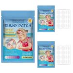 Solar Buddies Sunscreen Applicator | 72 patches UV Sunscreen Dots Stickers Reapply Reminder | Sunburn Alert Patches Works With Spray Sunscreen &