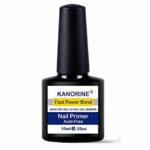 Kanorine® non-acid Gel Power Bond Natural Nail Primer/Acrylic Nails Primer, for all uv/led gel nail polish Bonder Nail Tech Essential Primer no-n