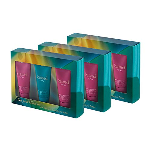 Mii Cosmetics - Kissed By Mii Get Your Glow On Kit - Mini Exfoliator, Tanning Lotion & Seriously Smoothing Moisturiser