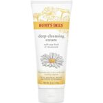 Burt's Bees Natural Cleanser Soap Bark and Chamomile Deep Cleansing Cream – 1 x Tube 170 grams