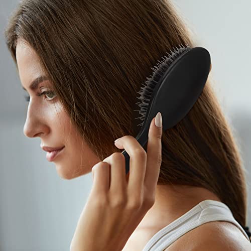 FANTESI Paddle Hair Extension Brush Massage Hair Brush Professional Detangle Brush Comb Oval Anti-static Hair Comb