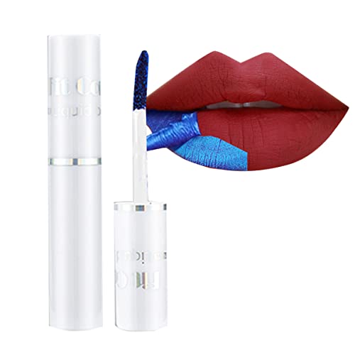 Peel Off Lip Stain Lip Tint, Tattoo Colour Lip Gloss, Matte Lip Gloss Long Lasting Waterproof Liquid Lipstick, Non-Stick Cup Lip Tint Tear-Off Li