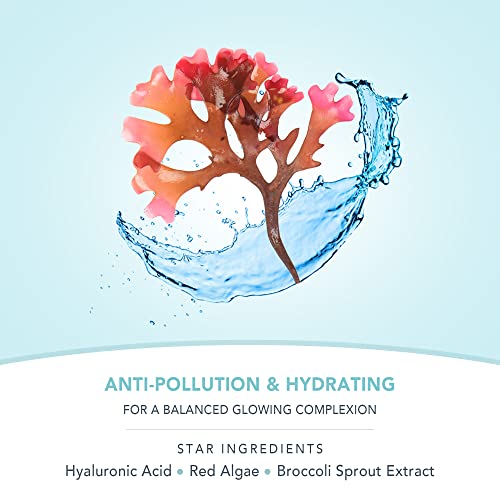 FOREO Make My Day UFO Activated Facial Mask for Dry Dehydrated Skin, 7 pack, Moisturizing & Anti-pollution, Hyaluronic Acid & Red Algae, Clean Fo