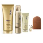 Self-Tan Bundle Contains Dove DermaSpa Summer Revived Self- Tanning Body Mousse 150m x1, Body Lotion 200ml x1 And Face cream 75ml, For Fair to Me