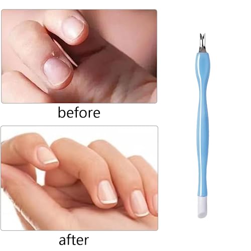 Lmyzcbzl Cuticle Trimmer, 3 Pcs Cuticle Remover, Cuticle Pusher, Nail Cuticle Remover, Nail Art Tools, Nail Cleaner Tool