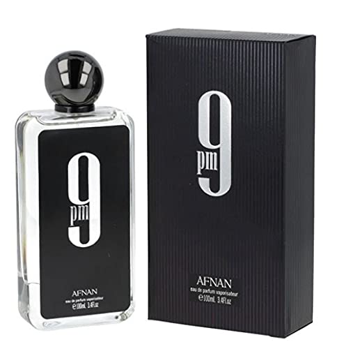 Afnan 9pm - Eau De Parfum – For Men and Women – Fruity, Floral and Spicy Fragrance – Orange Blossom, Lily of the Valley, Amber, Vanilla, Tonka Be