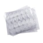 10 Sheets (240pcs) Double-Side Nail Glue Sticker, Kalolary Nail Glue Jelly Gel Tape Adhesive Tabs Nail Glue Transparent Flexible Adhesive Fake Na